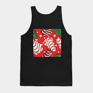 Christmas Tree Snacks Tank Top